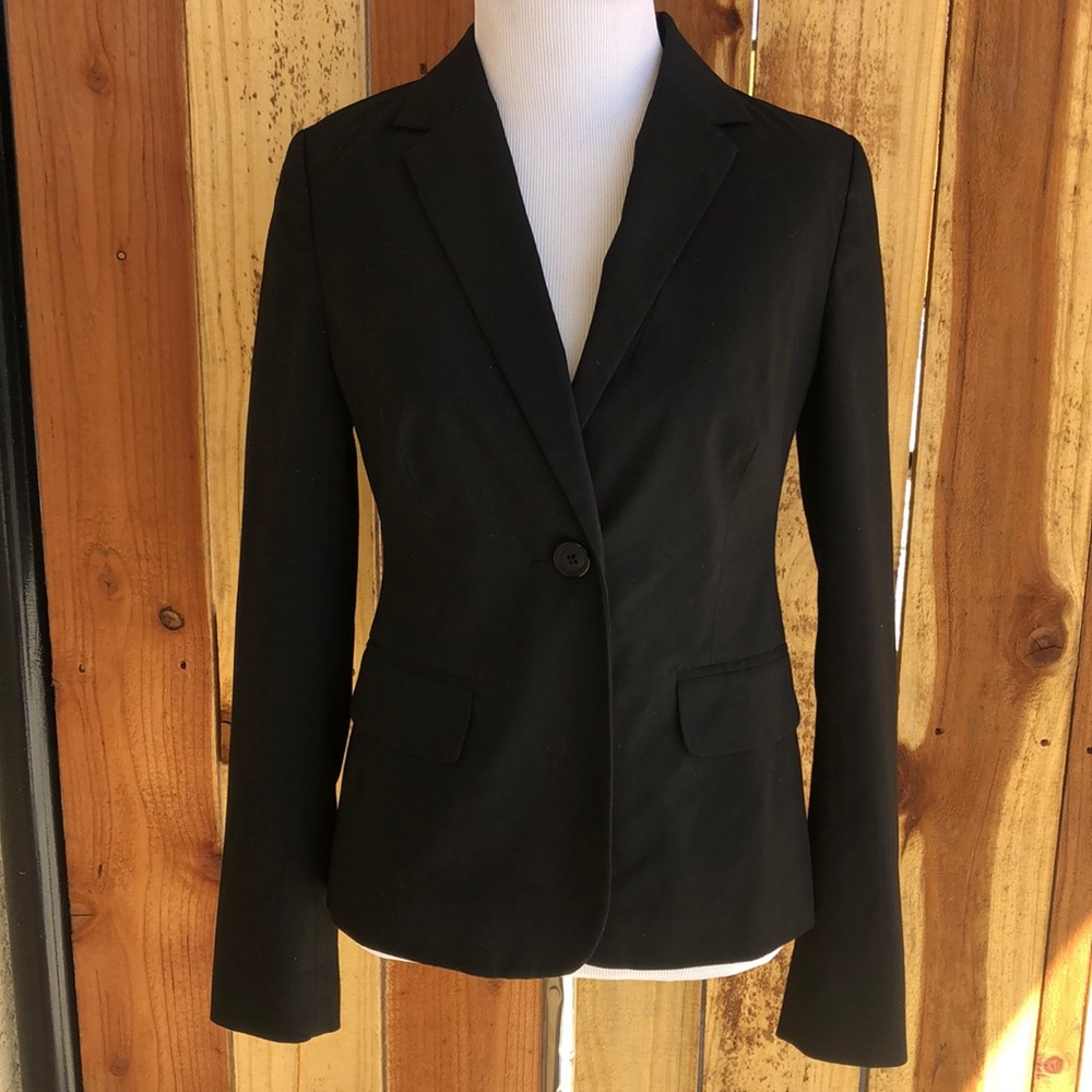 Old Navy Black One Button Blazer size XS